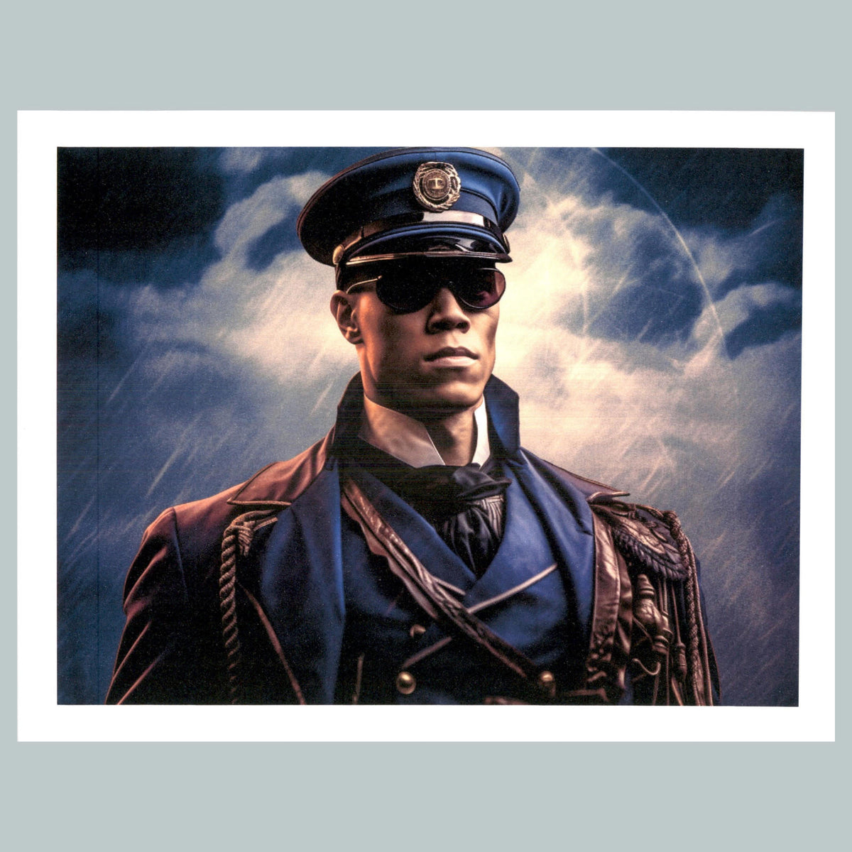 0092 P -8X10 Aaron Judge Steampunk with Rain Glossy Photo Fast Shipping BBL