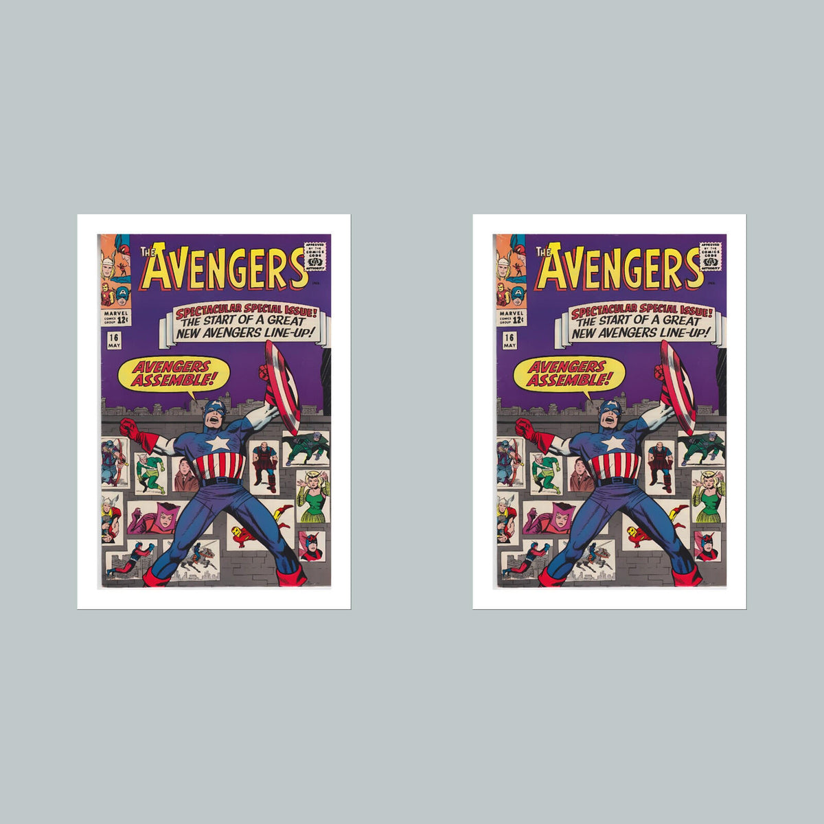 1806 The Avengers 8x10 Glossy Photo Comic Book Cover Fast-Secure Shipping