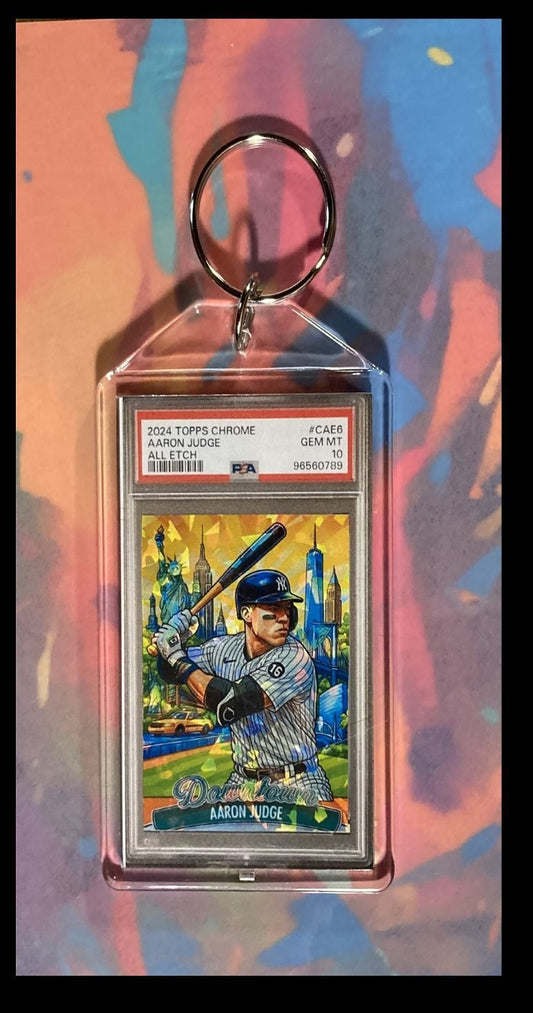 3001 Aaron Judge Fantasy Mockup Custom Hand Made Keychain-Makes A Great Gift