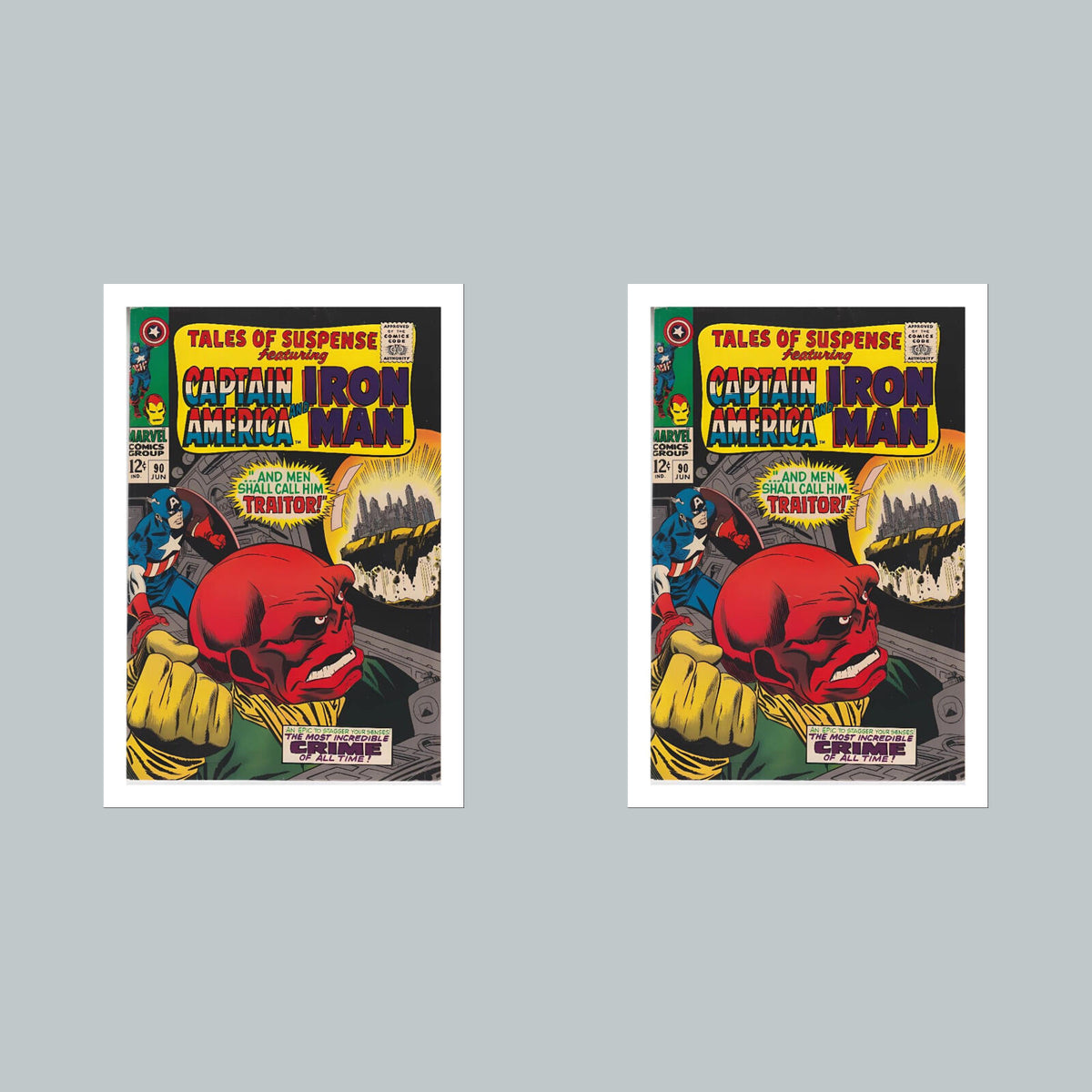 2478 Tales Of Suspense 8x10 Glossy Photo Comic Book CoverFast-Secure Shipping