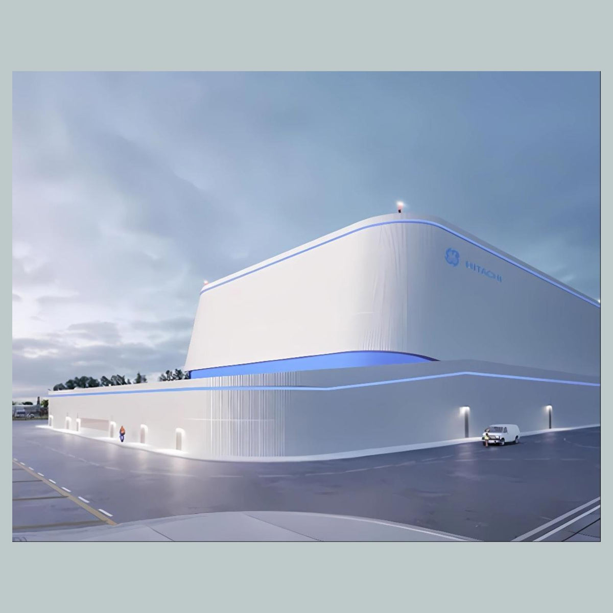 0430 Hitachi Data Center 8x10 Glossy Photo - Fast-Secure Shipping MS