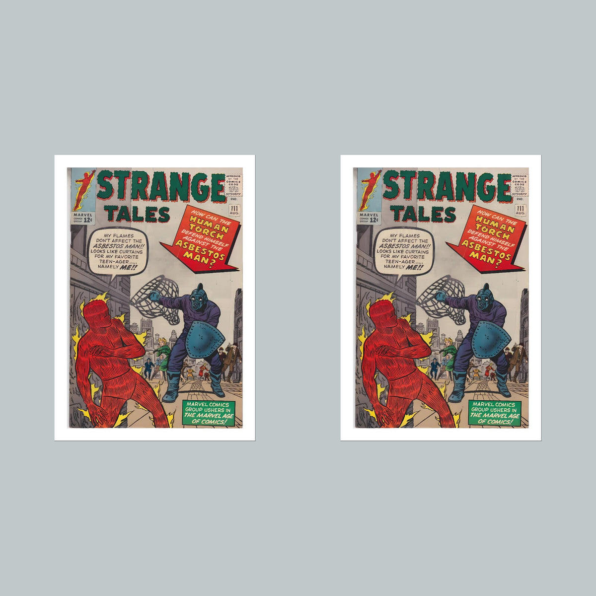 2410 Strange Tales 8x10 Glossy Photo Comic Book Cover Fast-Secure Shipping