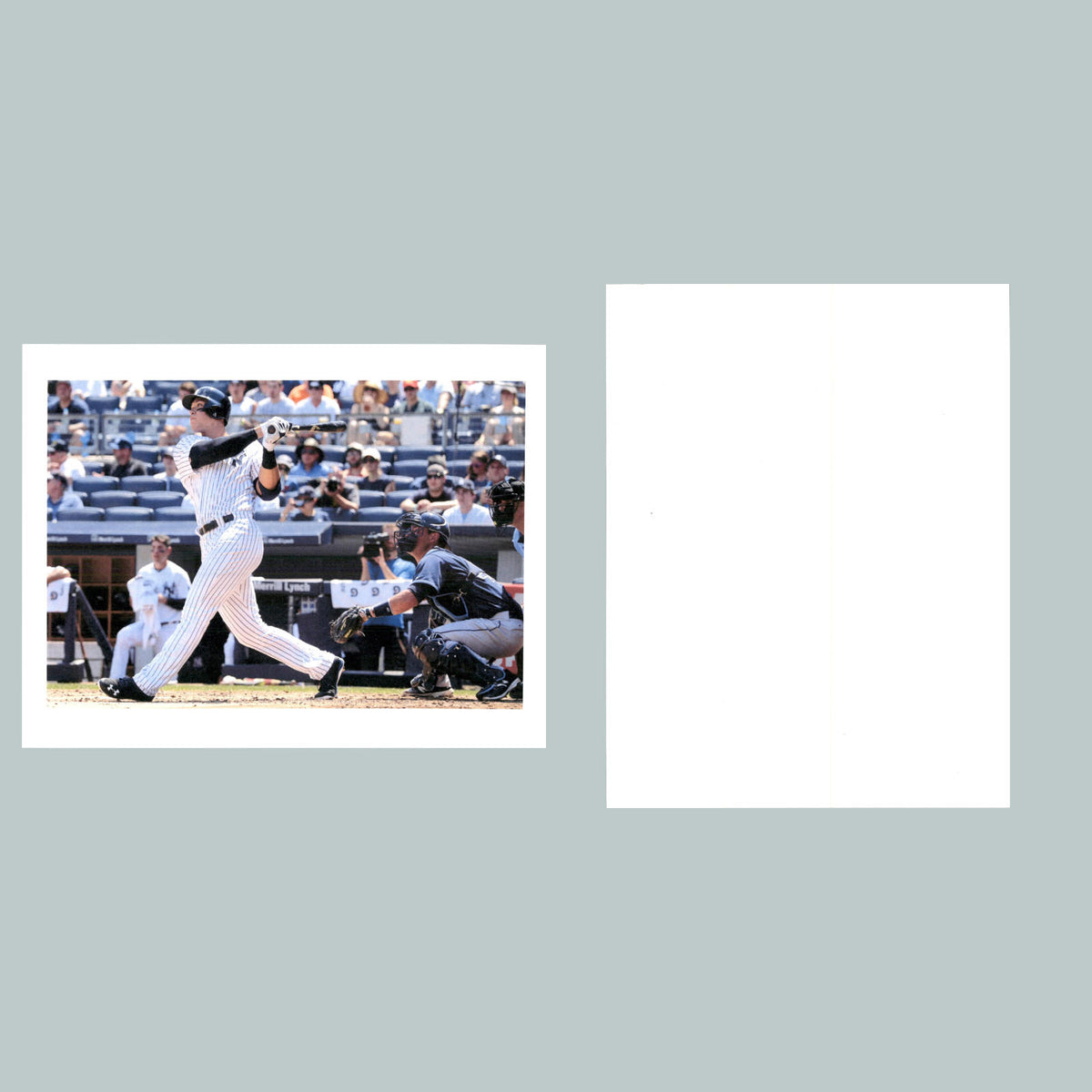 0043 P-8X10 Aaron Judge Baseball1st Home Run Glossy Photo Fast-Secure Shipping