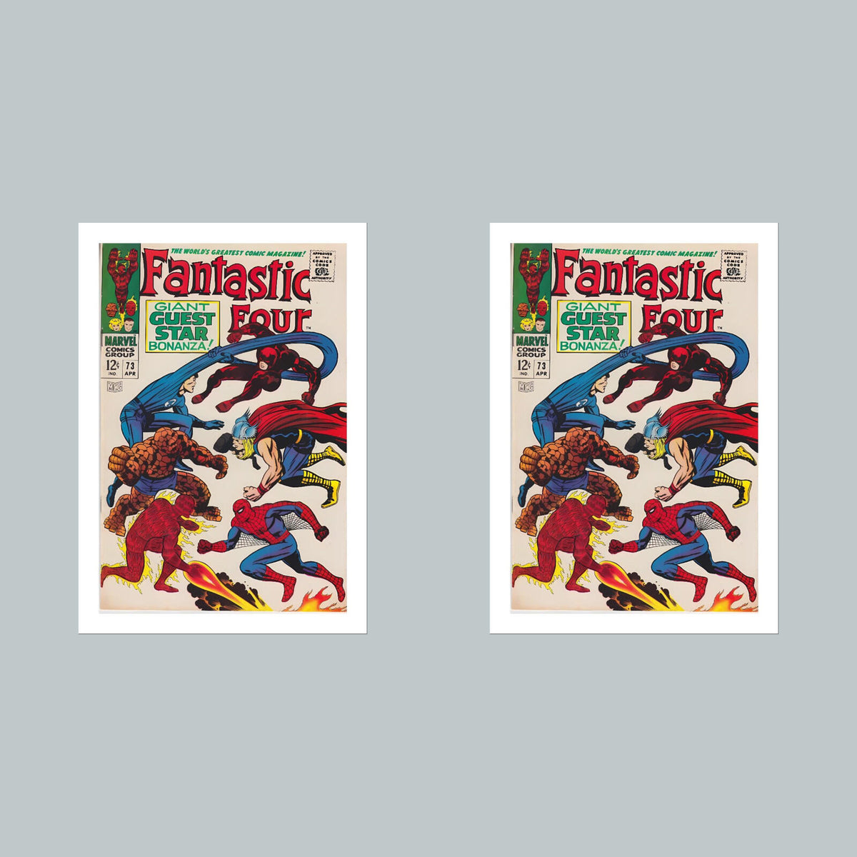 2119 Fantastic Four 8x10 Glossy Photo Comic Book Cover Fast-Secure Shipping