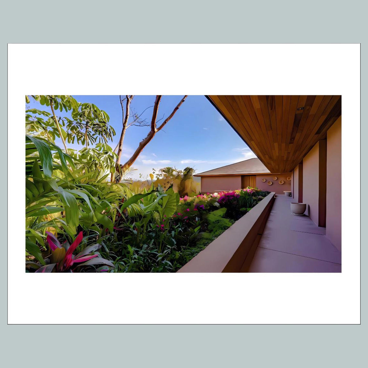 1476 Mandarina Villa One Terrace 8x10 Glossy Photo - Fast Shipping MS