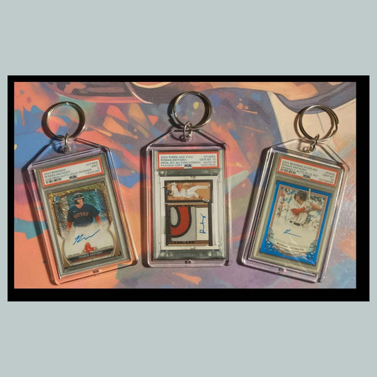 3472B Roman Anthony 3 Pack Bundle - 3 Different Custom Novelty Keychain - Gift