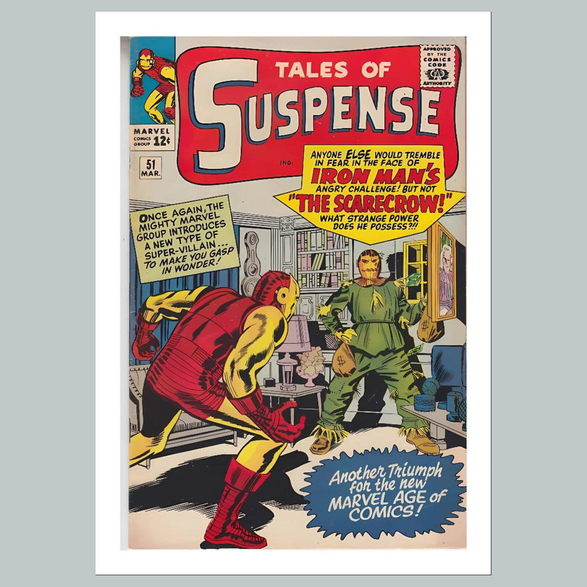 2447 Tales Of Suspense 8x10 Glossy Photo Comic Book CoverFast-Secure Shipping
