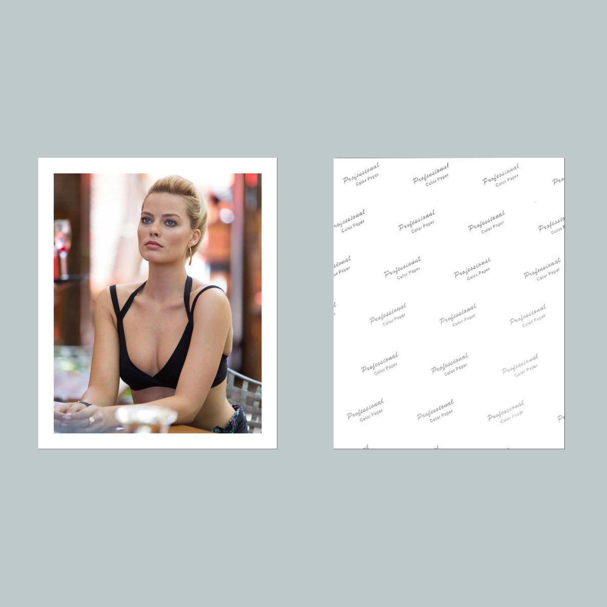 1708 Margot Robbie 8x10 Glossy Photo - Fast-Secure Shipping Makes A Great Gift