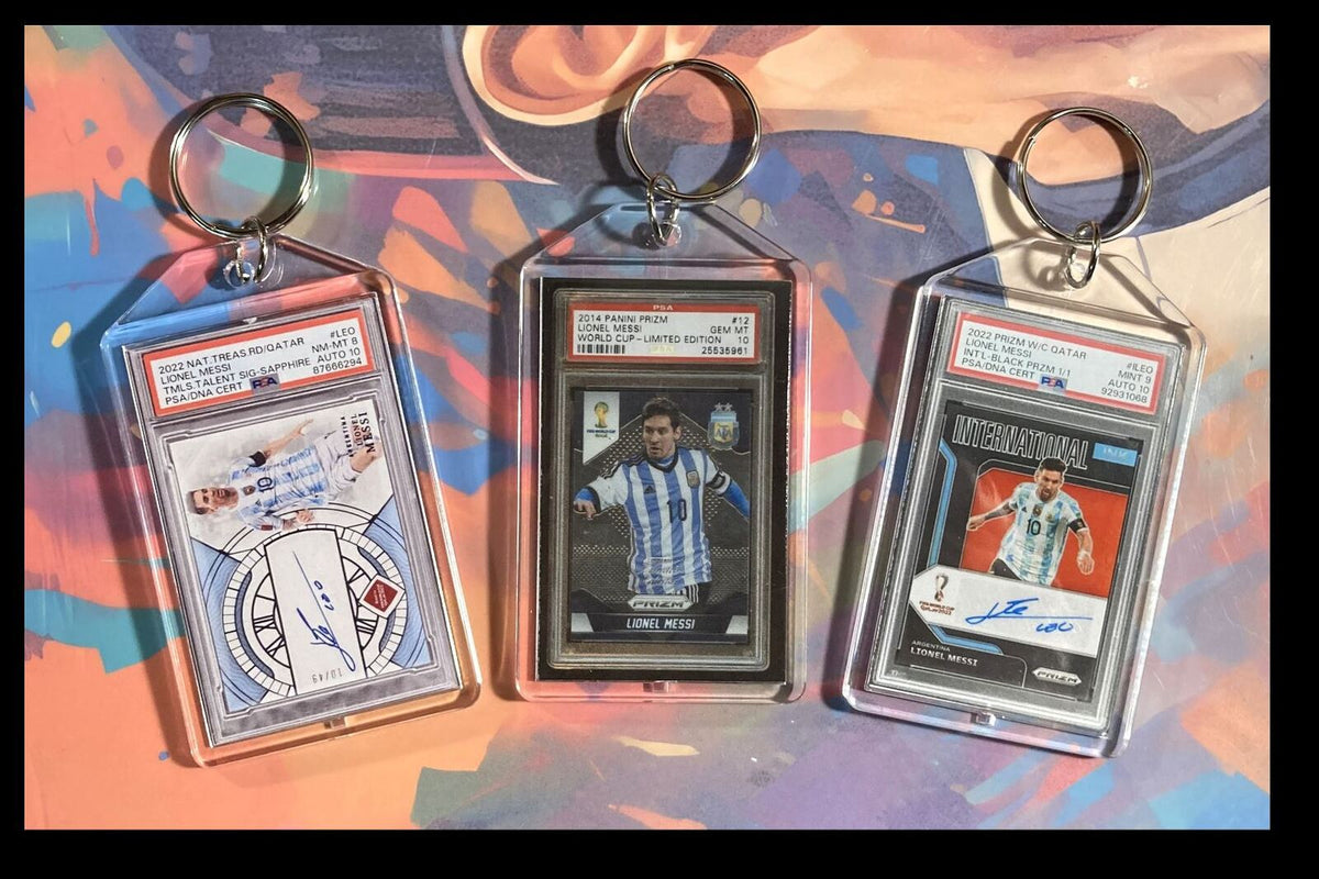 2991 Lionel Messi 3 Pack Bundle 3 Different Custom Novelty Keychains-Great Gift