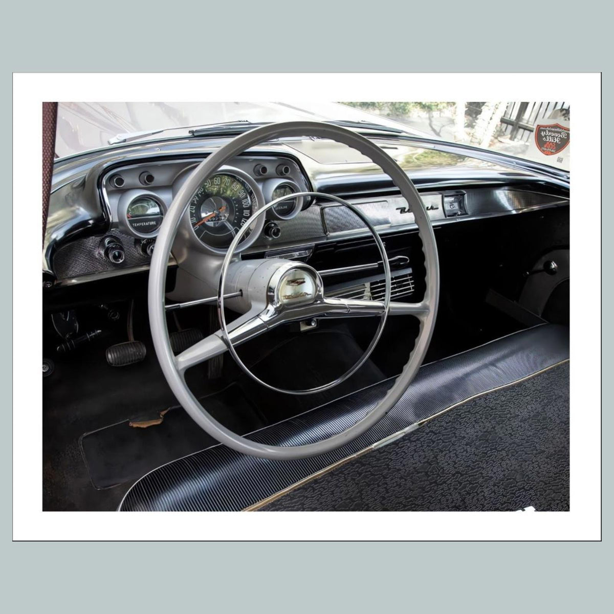 1192 1957 Chevy Bel Air 8x10 Glossy Photo - Fast-Secure Shipping