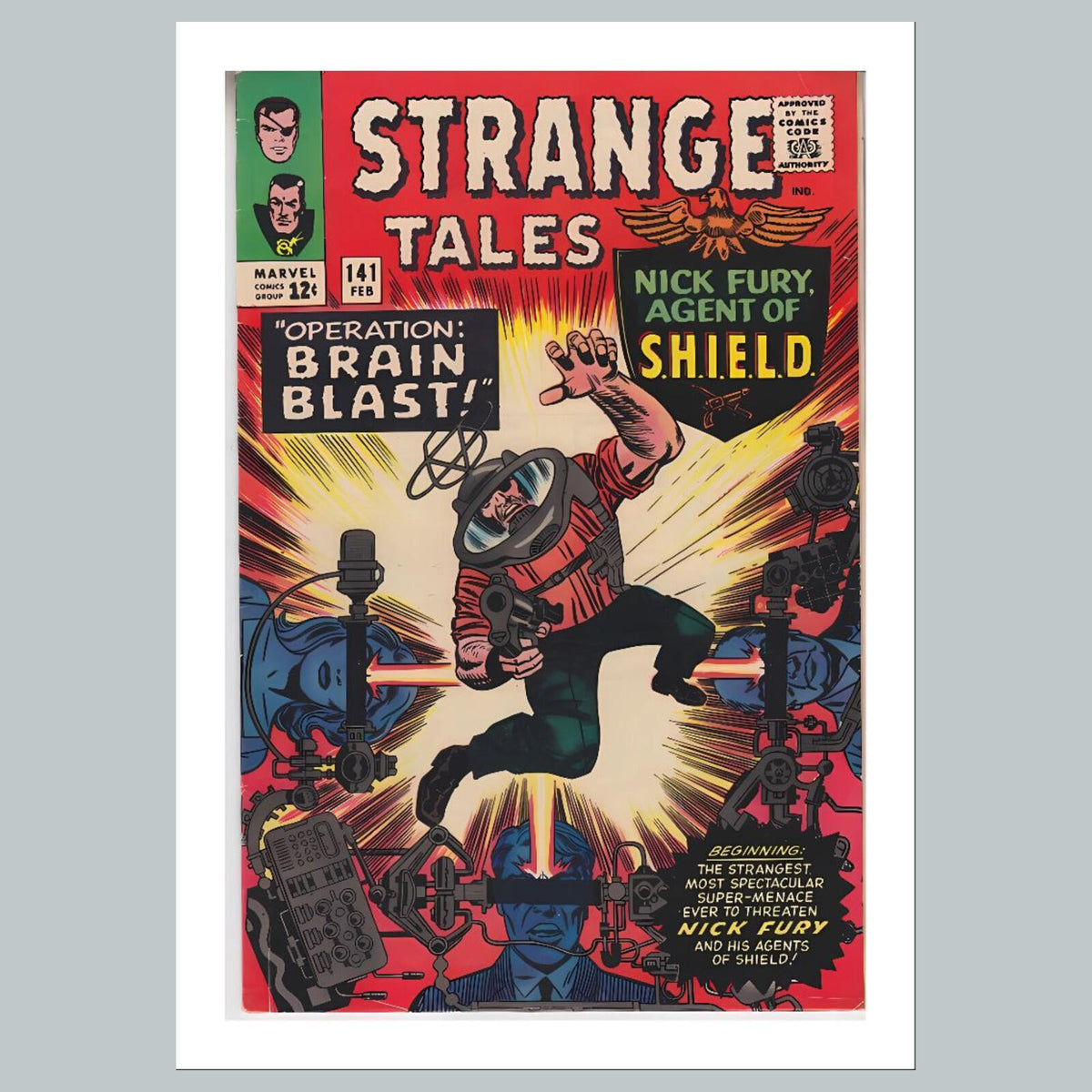 2484 Strange Tales 8x10 Glossy Photo Comic Book CoverFast-Secure Shipping
