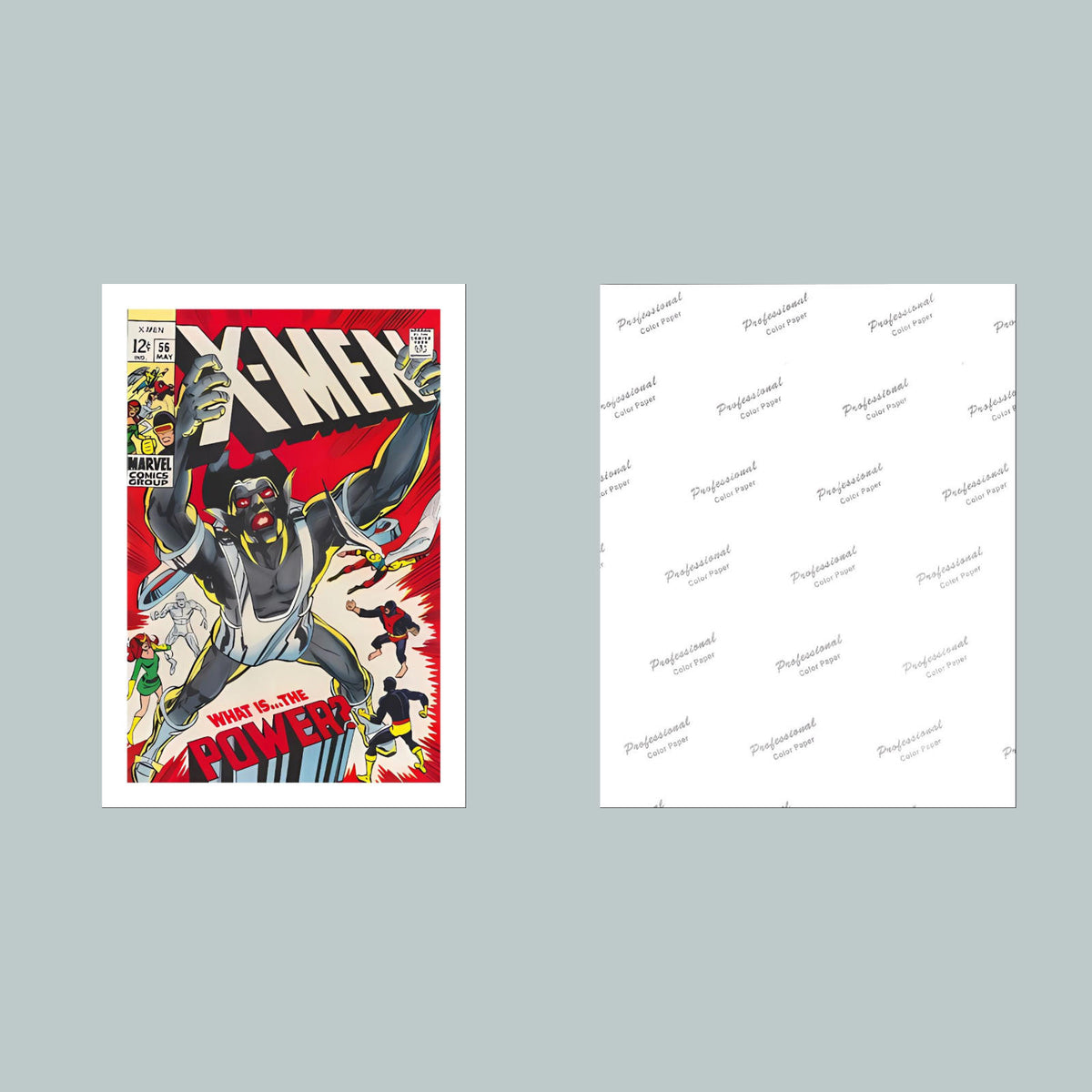 1595 X-Men May 1969 8x10 Glossy Photo Comic Book Cover