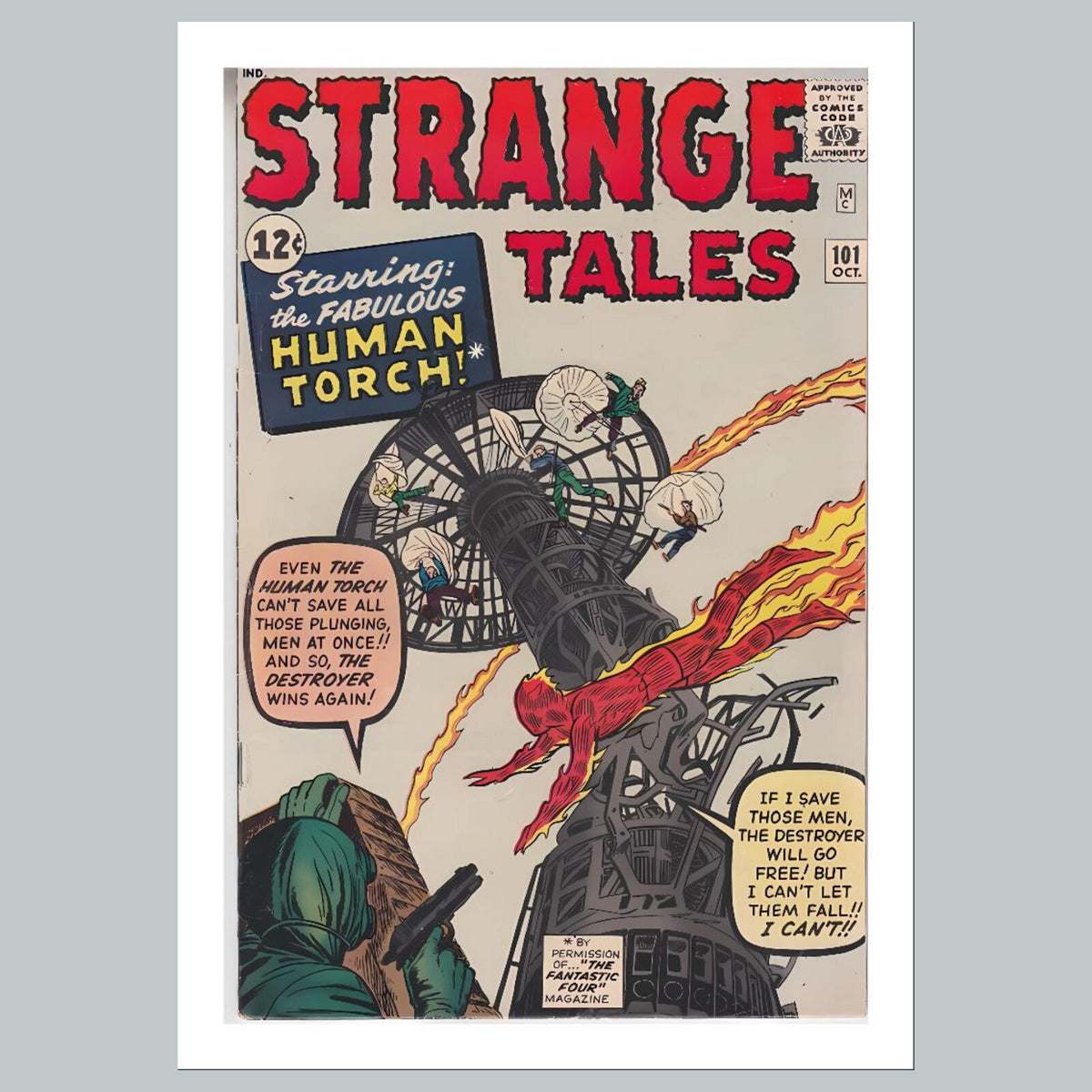 2415 Strange Tales 8x10 Glossy Photo Comic Book Cover Fast-Secure Shipping