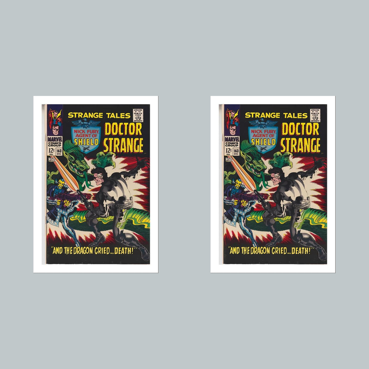 2557 Strange Tales 8x10 Glossy Photo Comic Book CoverFast-Secure Shipping