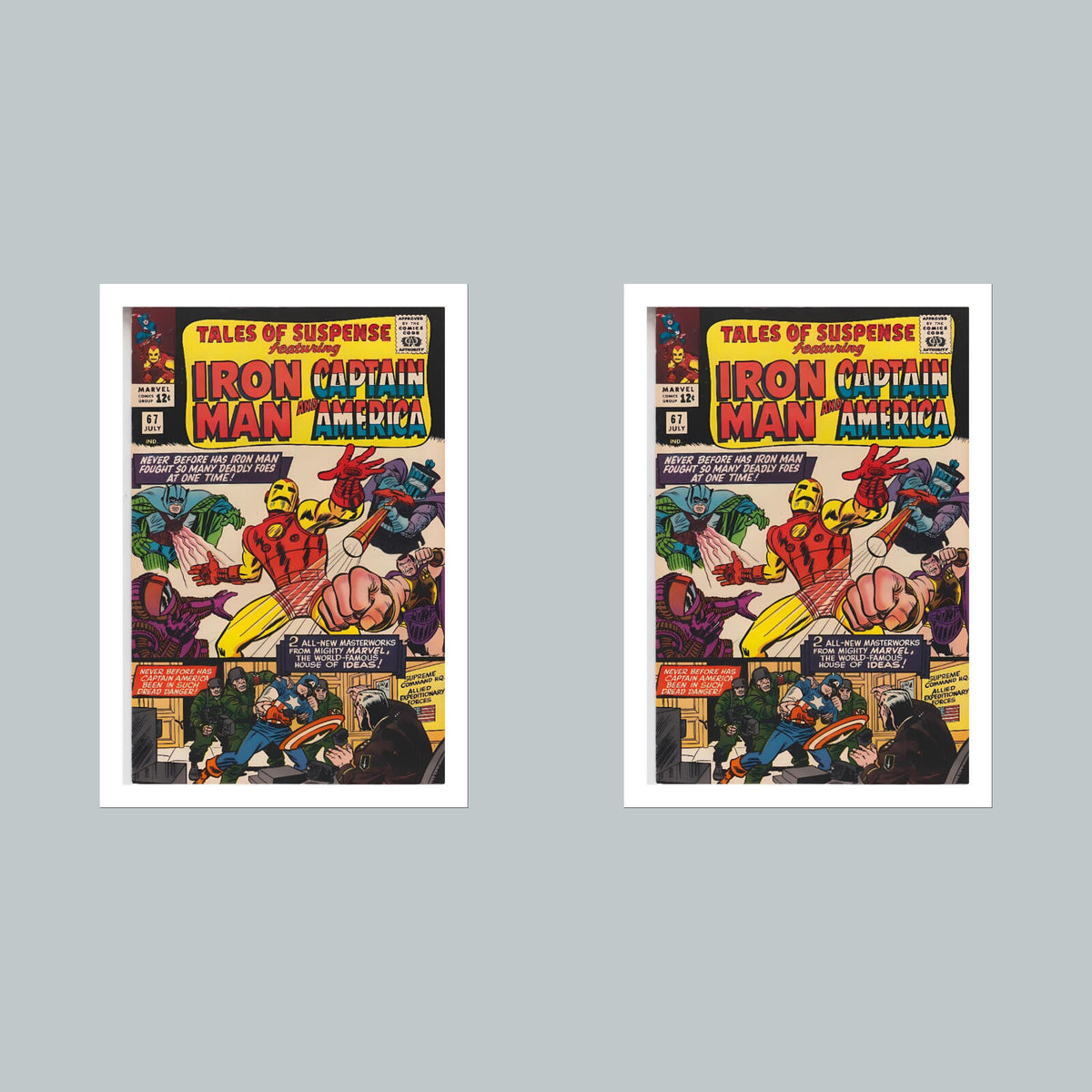 2432 Tales Of Suspense 8x10 Glossy Photo Comic Book Cover Fast-Secure Shipping