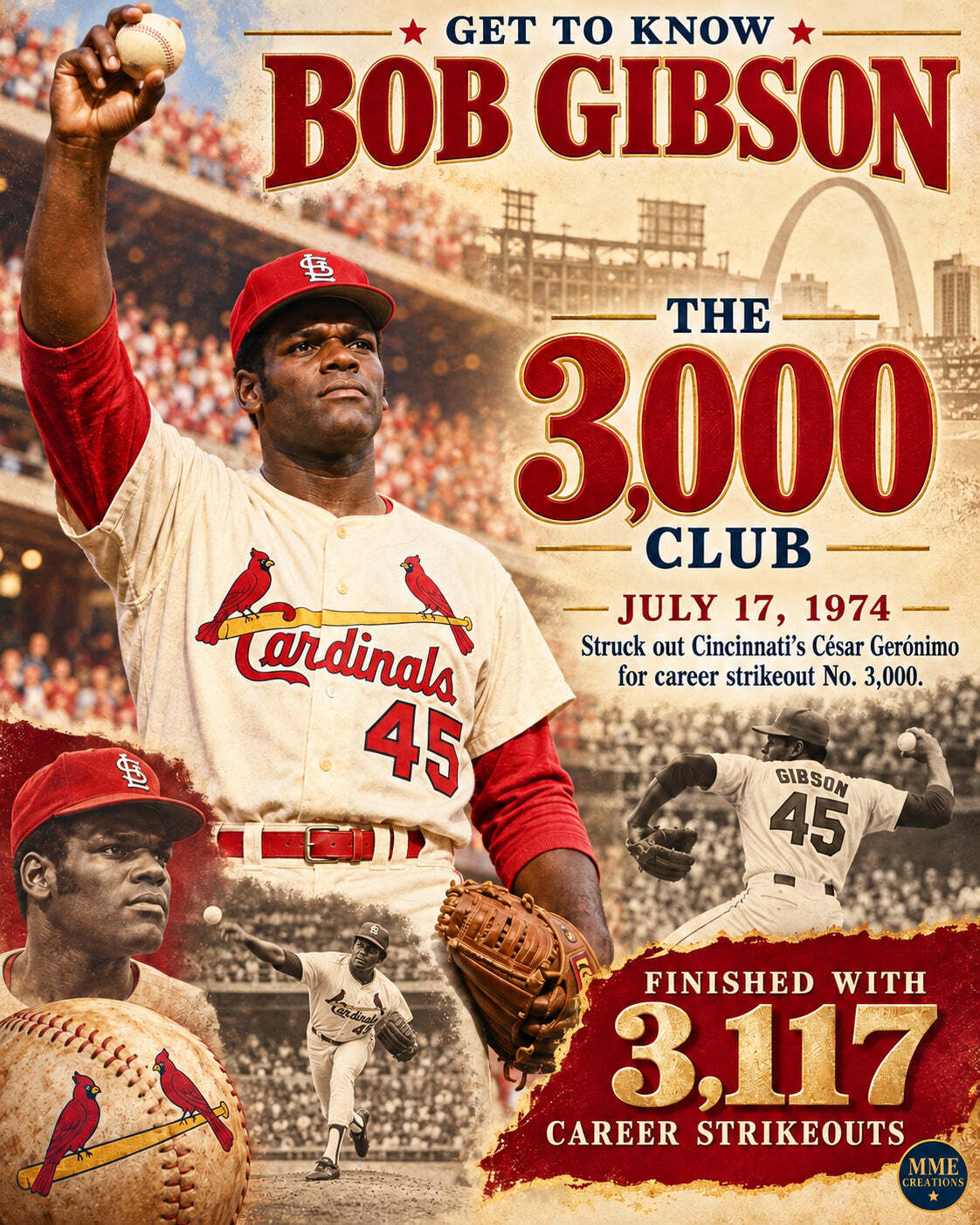 3,000 Strikeouts 8x10 Print