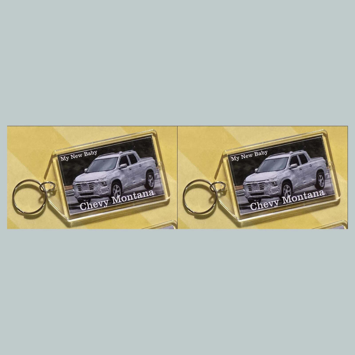 3669 New Truck Custom Hand Made Keychain