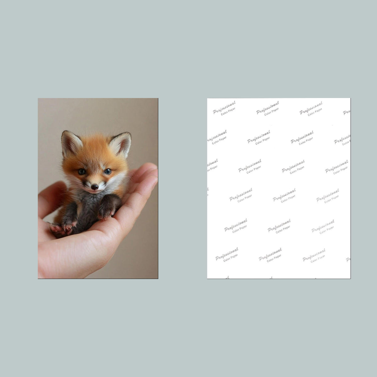 1318 Fox Mini in Hand 8x10 Glossy Photo - Fast-Secure Shipping MS