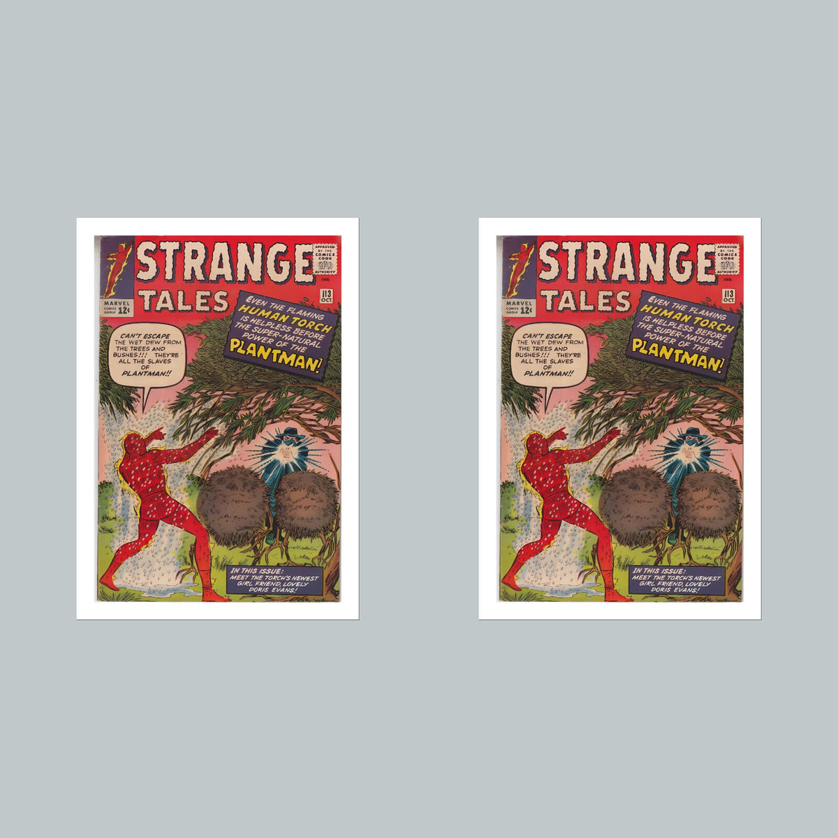 2408 Strange Tales 8x10 Glossy Photo Comic Book Cover Fast-Secure Shipping