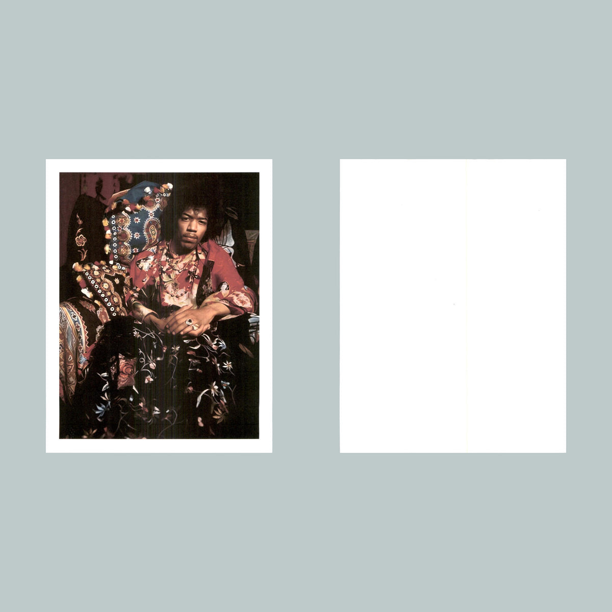 0111 P -8X10 Jimi Hendrix In Chair Glossy Photo Fast-Secure Shipping