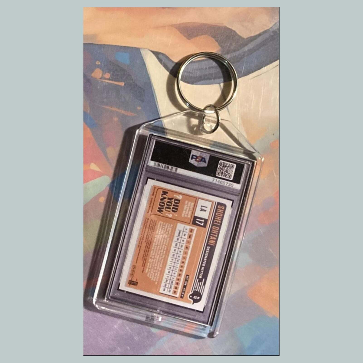 3545 2018 Panini Chronicles Classics Shohei Ohtani Timeless Custom Keychain