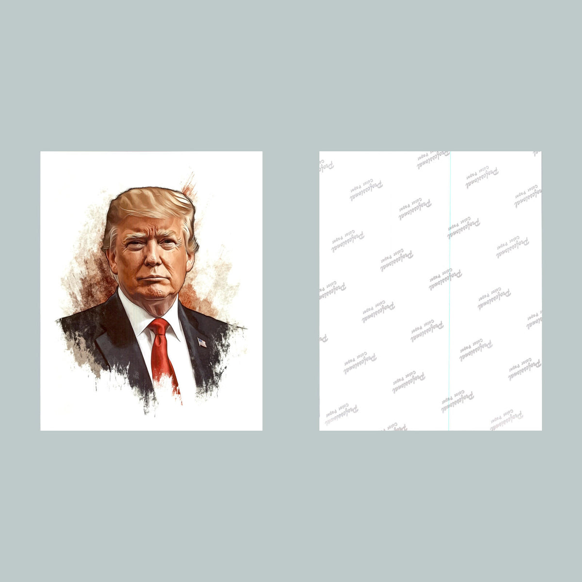0021 P-8X10 Trump Portrait-1 Glossy Photo Fast-Secure Shipping