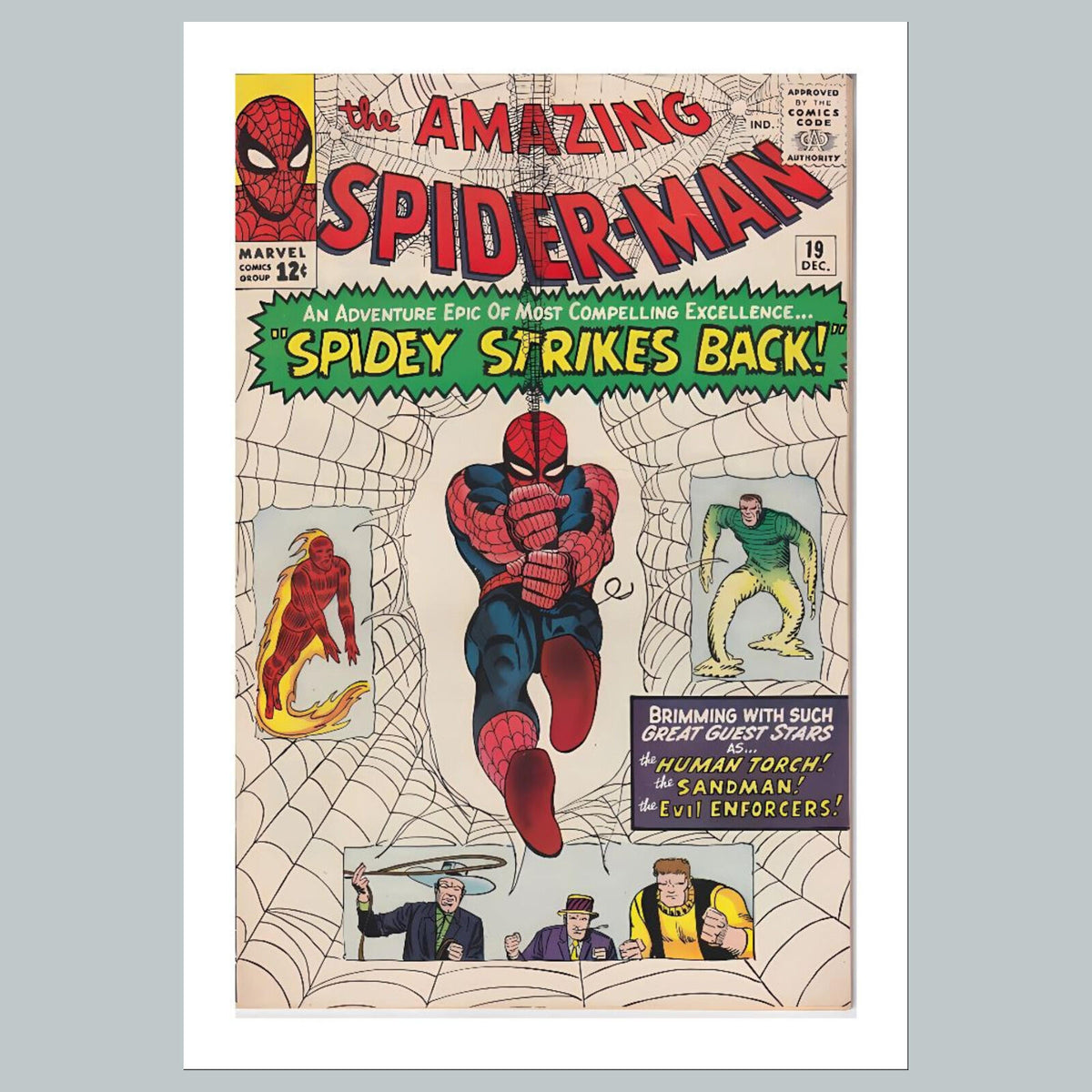 1750 Amazing Spider-Man 8x10 Glossy Photo Comic Book Cover Fast-Secure Shipping