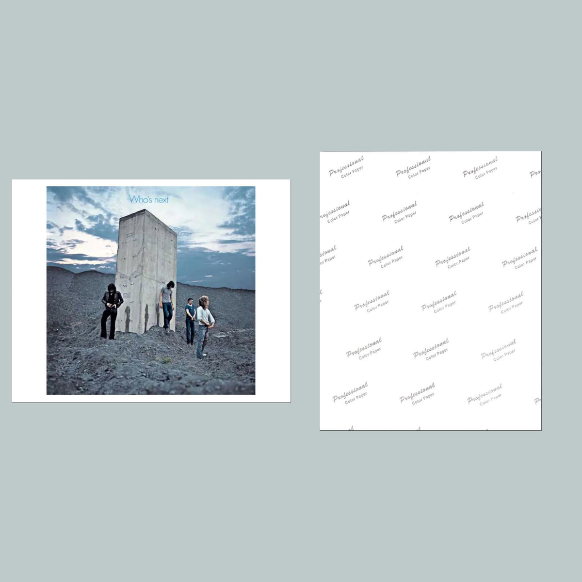 0955 P The Who: Whos Next 1971 8x10 Glossy Photo Album Cover MS