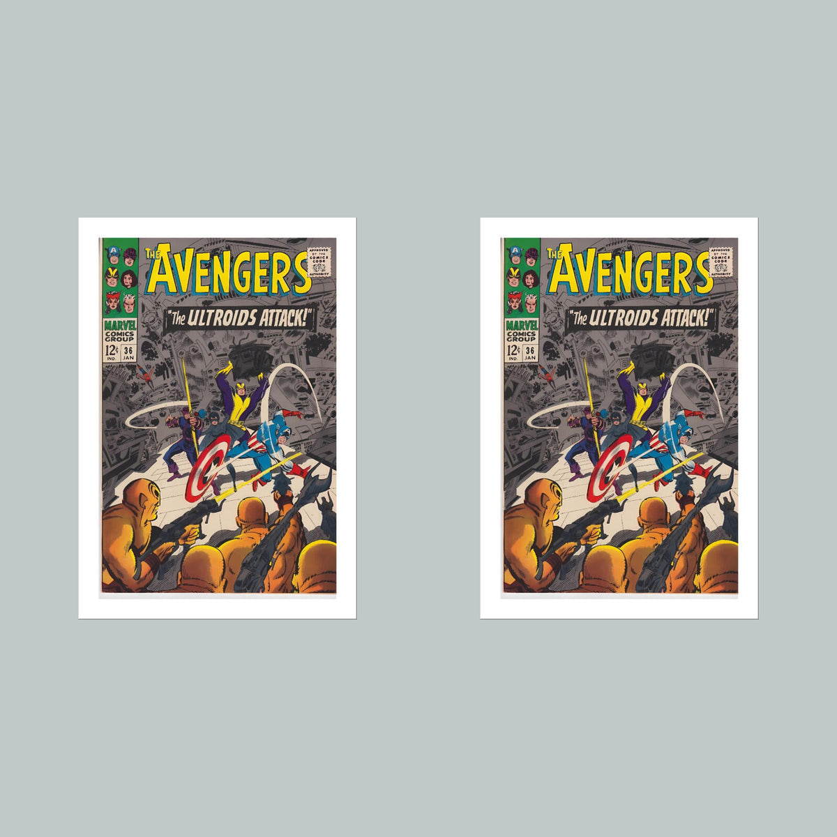 1833 The Avengers 8x10 Glossy Photo Comic Book Cover Fast-Secure Shipping