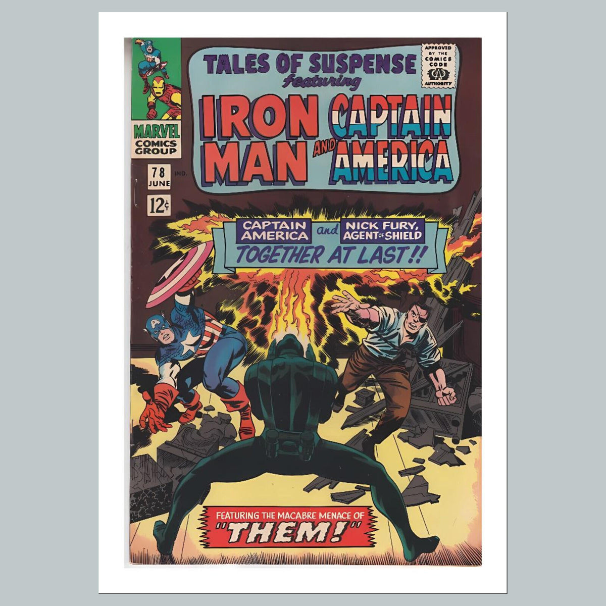 2475 Tales Of Suspense 8x10 Glossy Photo Comic Book CoverFast-Secure Shipping