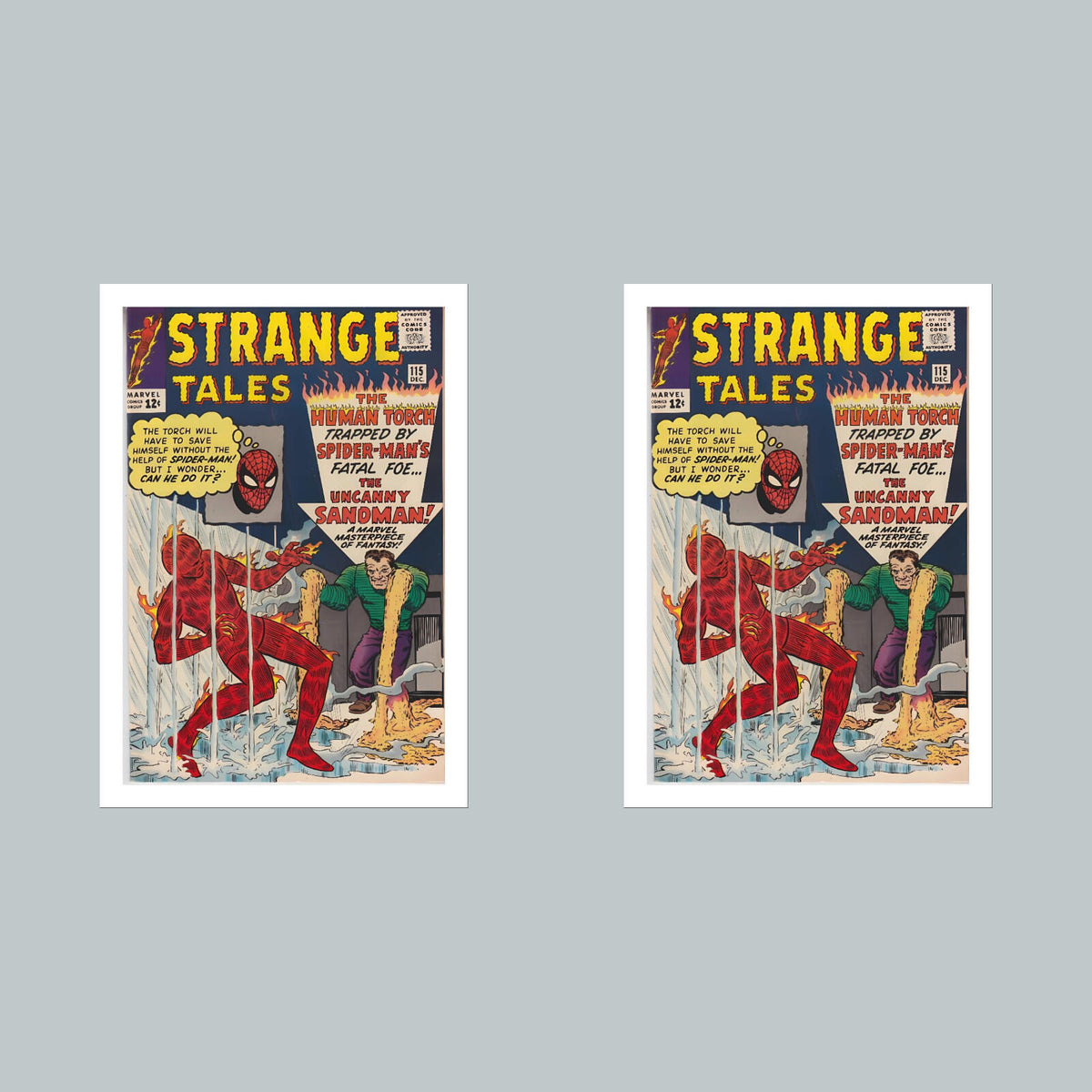 2406 Strange Tales 8x10 Glossy Photo Comic Book Cover Fast-Secure Shipping
