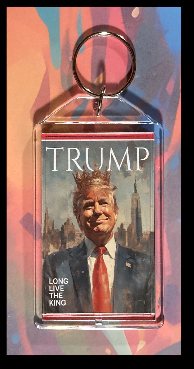 3286 Trump King Custom Hand Made Keychain-Makes A Great Gift