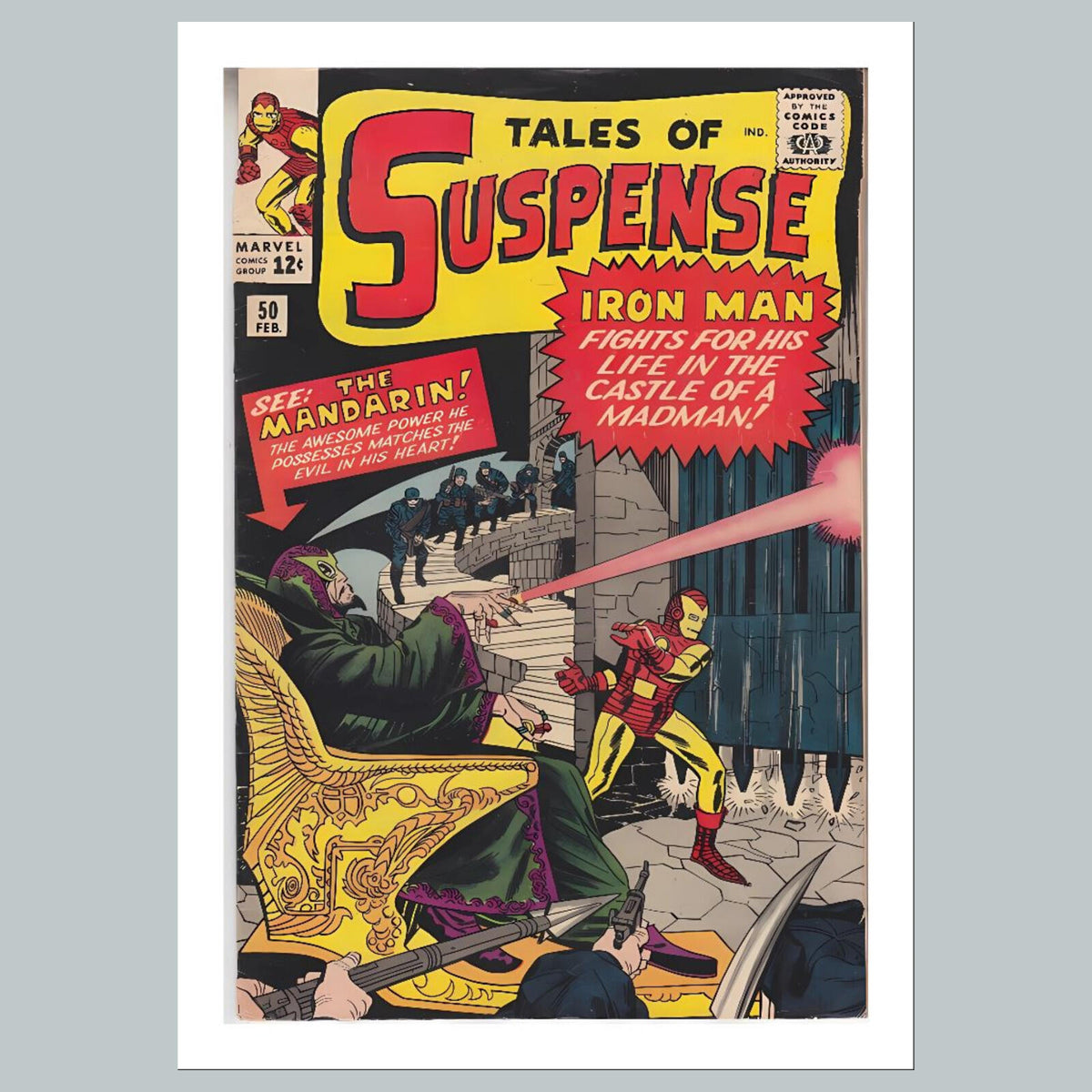 2448 Tales Of Suspense 8x10 Glossy Photo Comic Book CoverFast-Secure Shipping