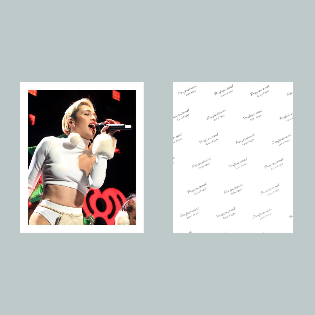 1728 Miley Cyrus 8x10 Glossy Photo Fast-Secure Shipping Makes A Great Gift