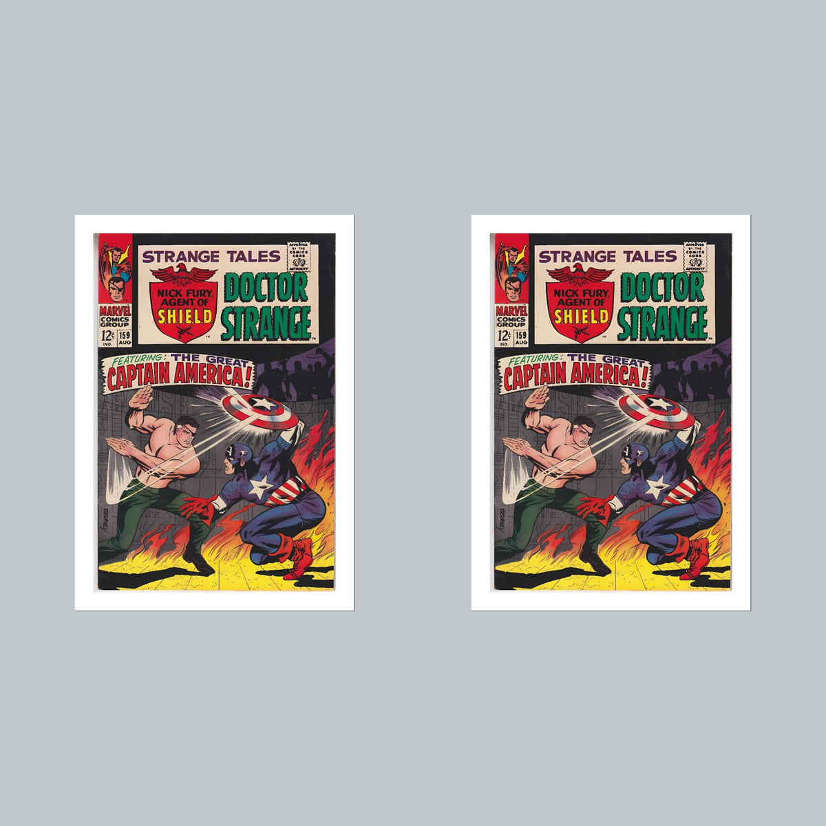 2528 Strange Tales 8x10 Glossy Photo Comic Book CoverFast-Secure Shipping