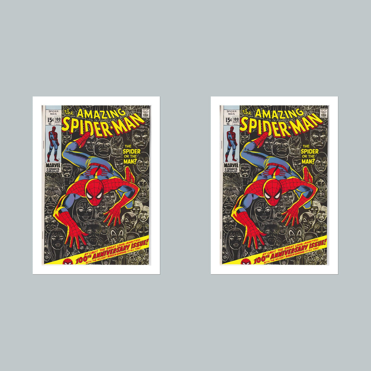 1840 Amazing Spider-Man 8x10 Glossy Photo Comic Book Cover Fast-Secure Shipping