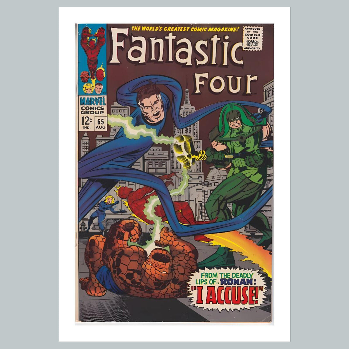 2149 Fantastic Four 8x10 Glossy Photo Comic Book Cover Fast-Secure Shipping