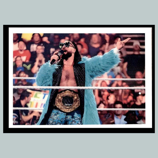 0003 P 8X10 Seth Rollins Green Outfit Glossy Photo MSC