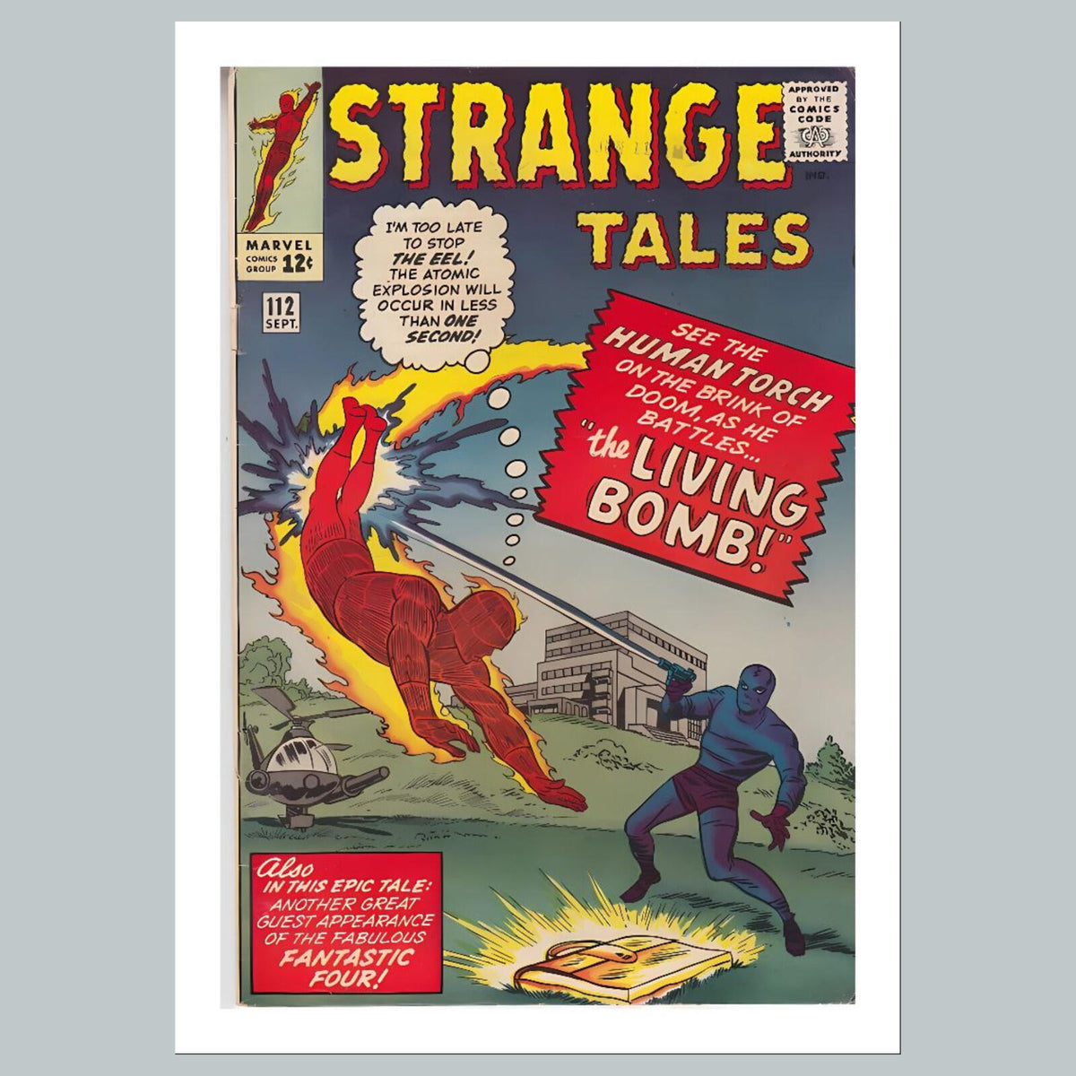 2409 Strange Tales 8x10 Glossy Photo Comic Book Cover Fast-Secure Shipping