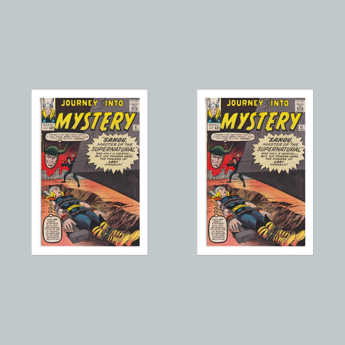 2124 Mystery 8x10 Glossy Photo Comic Book Cover Fast-Secure Shipping