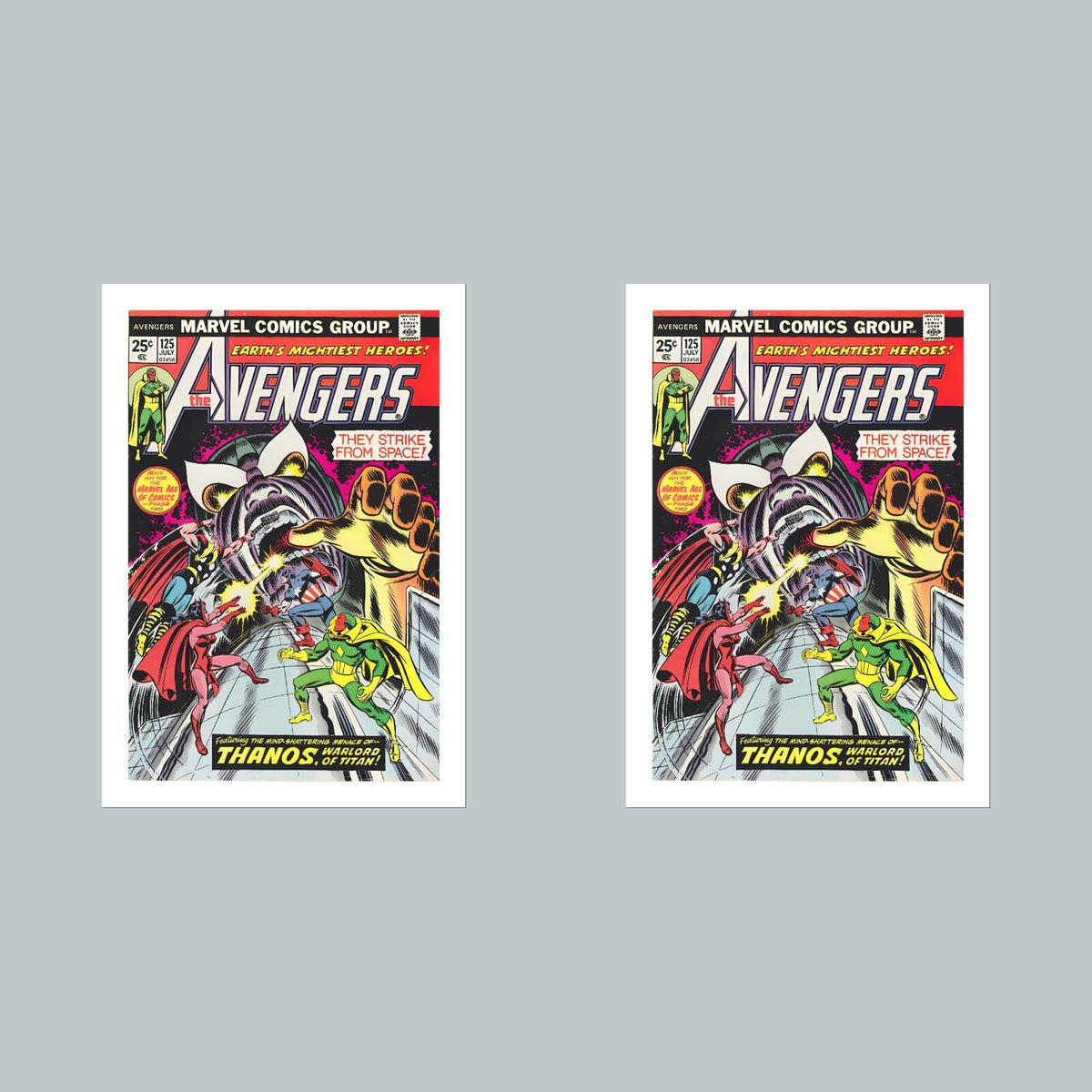 1823 The Avengers 8x10 Glossy Photo Comic Book Cover Fast-Secure Shipping