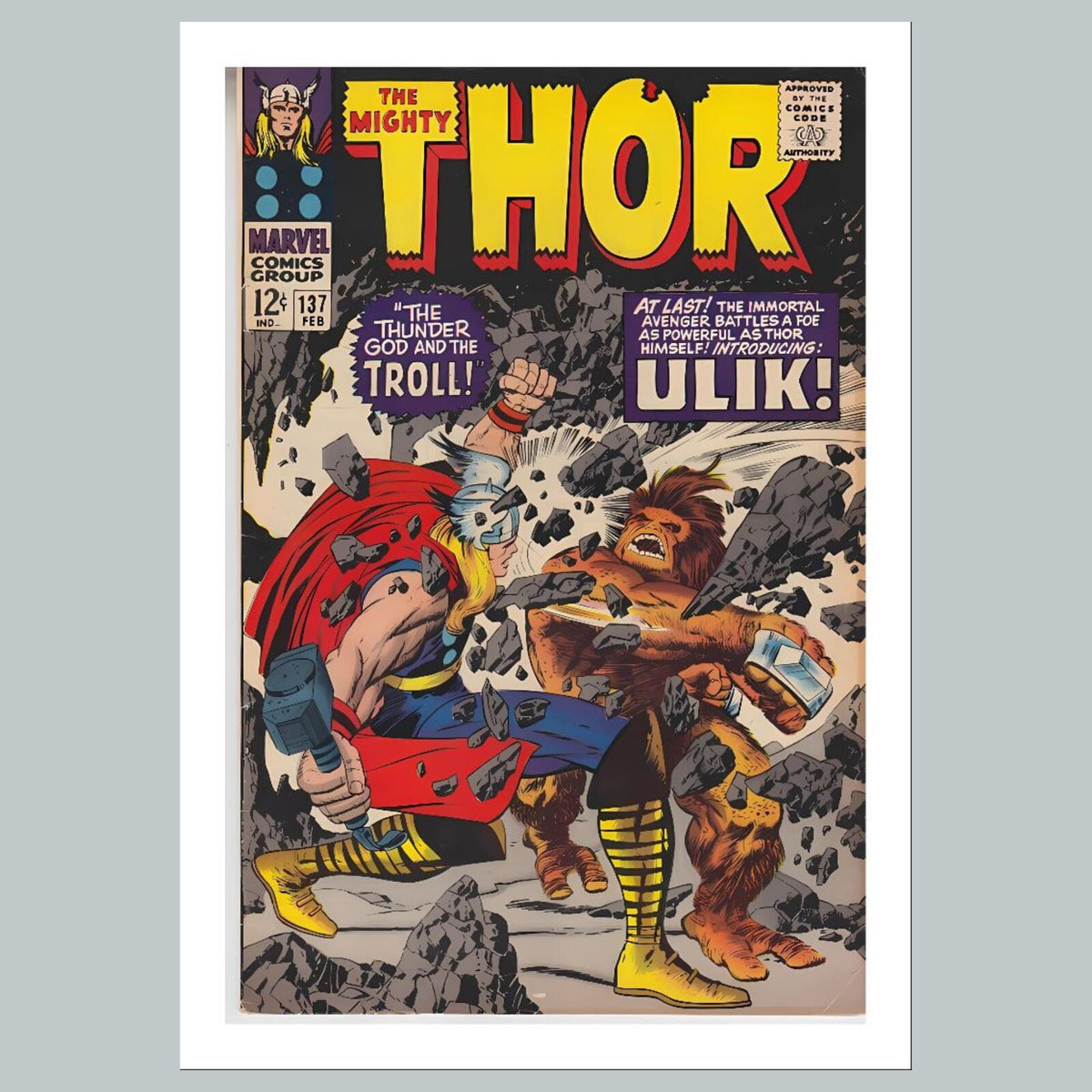 2179  Thor 8x10 Glossy Photo Comic Book Cover Fast-Secure Shipping