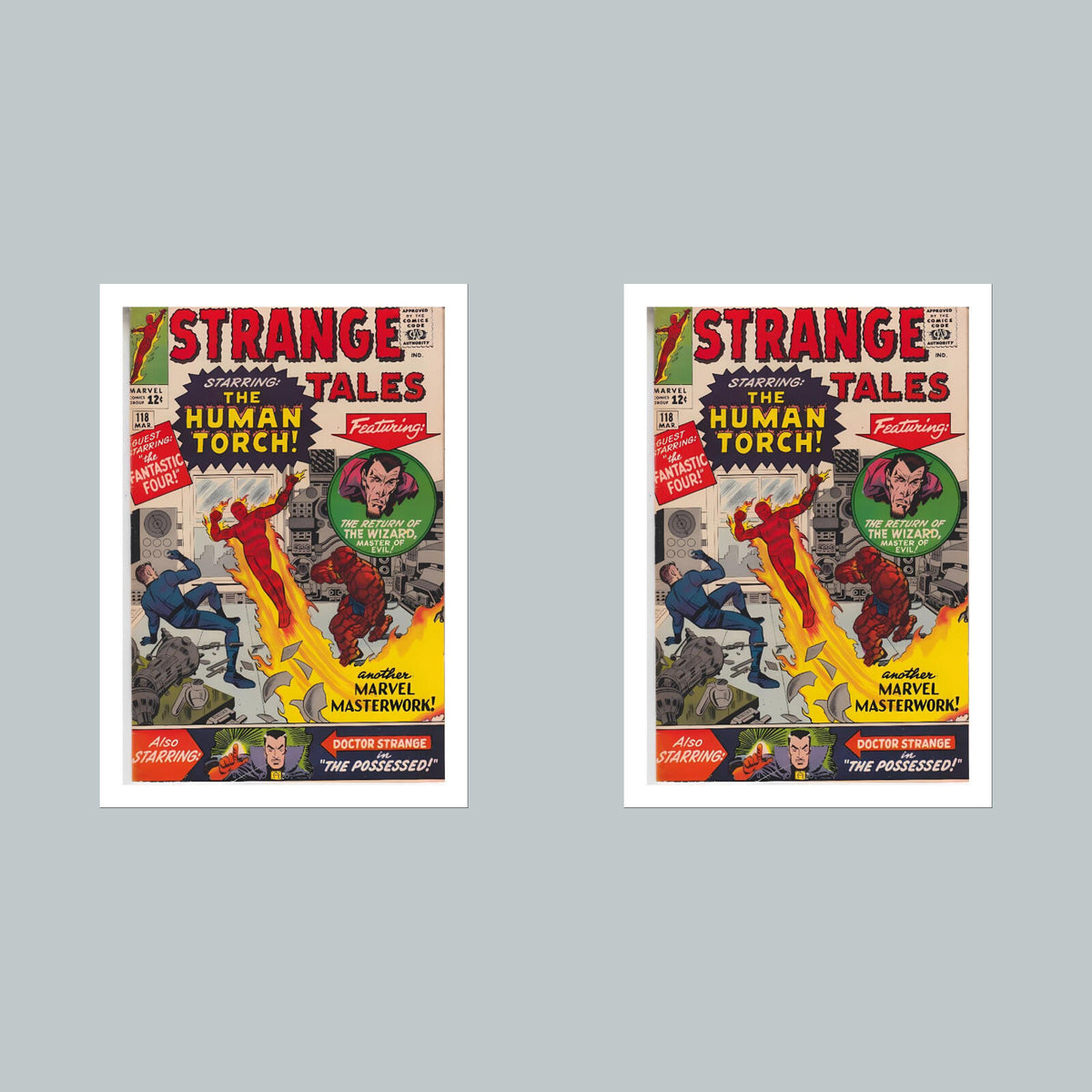 2403 Strange Tales 8x10 Glossy Photo Comic Book Cover Fast-Secure Shipping