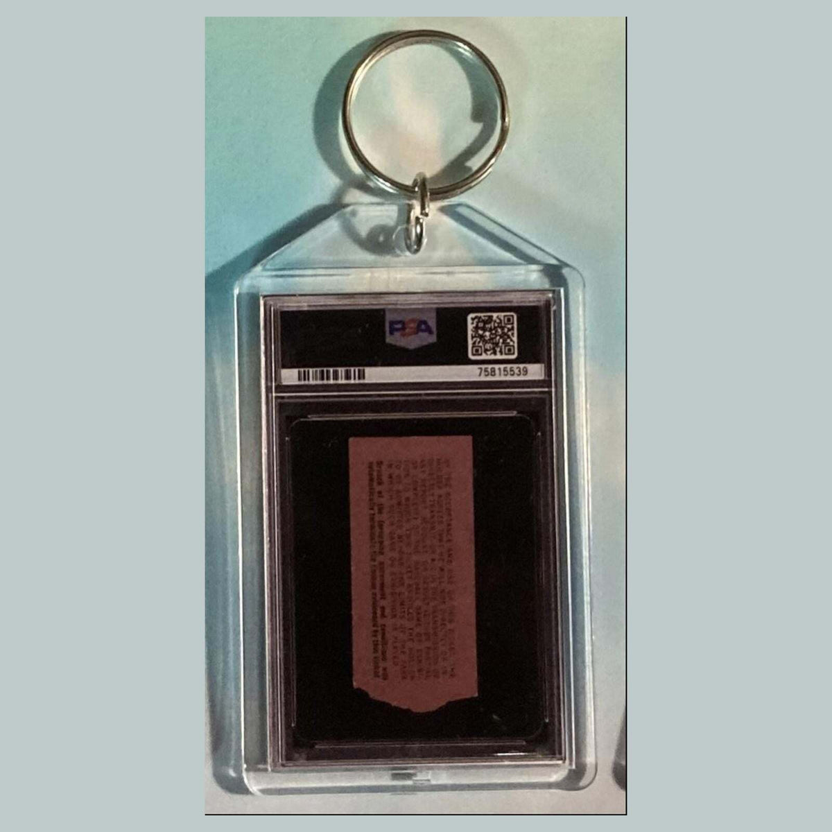 3631 Jackie Robinson Ticket Stub 1st Game 1947 Custom Made Keychain