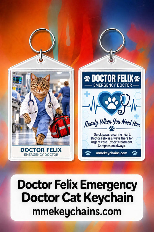 4905 Personalized Pet Pics Keychains Doctor Felix – Emergency Doctor