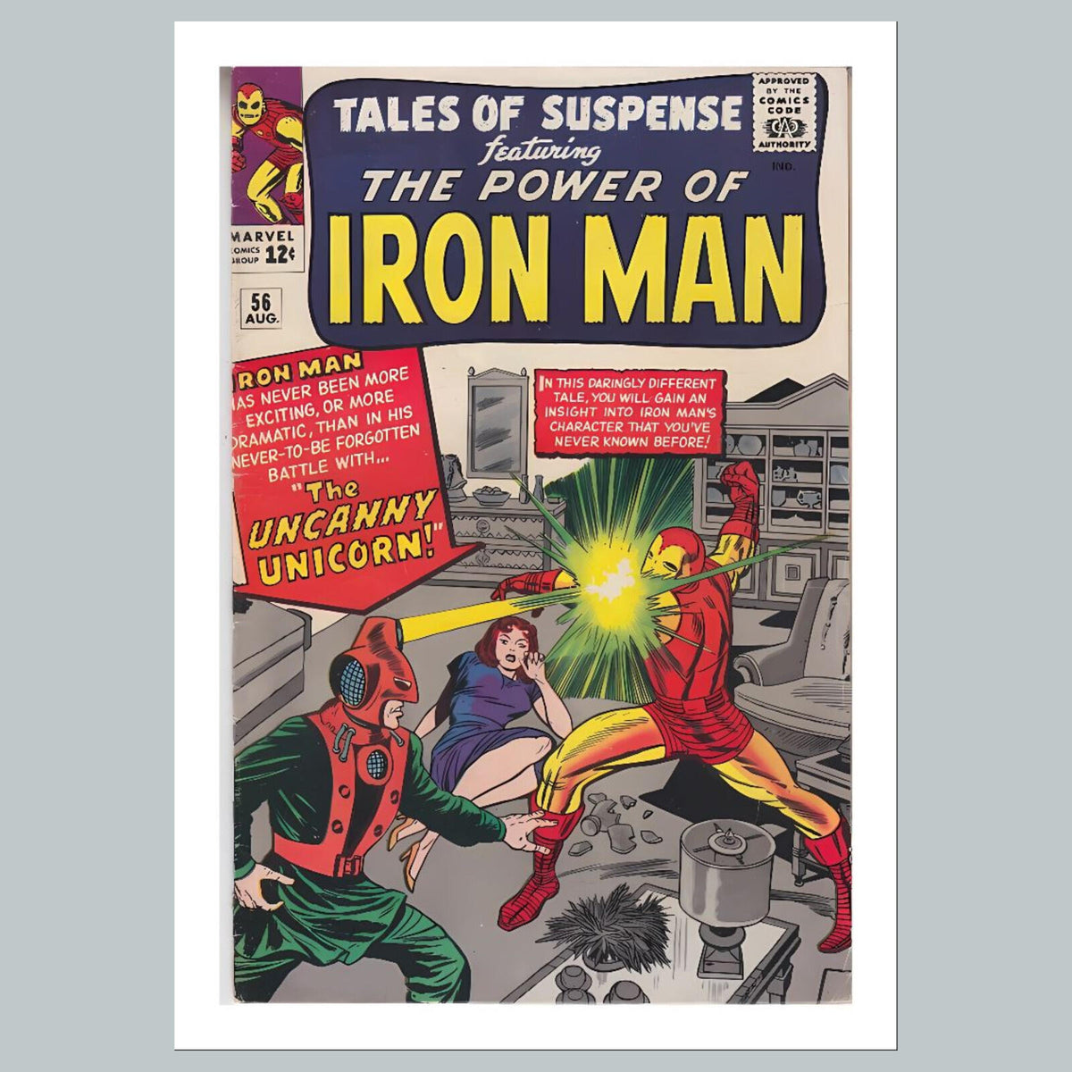 2443 Tales Of Suspense 8x10 Glossy Photo Comic Book Cover Fast-Secure Shipping