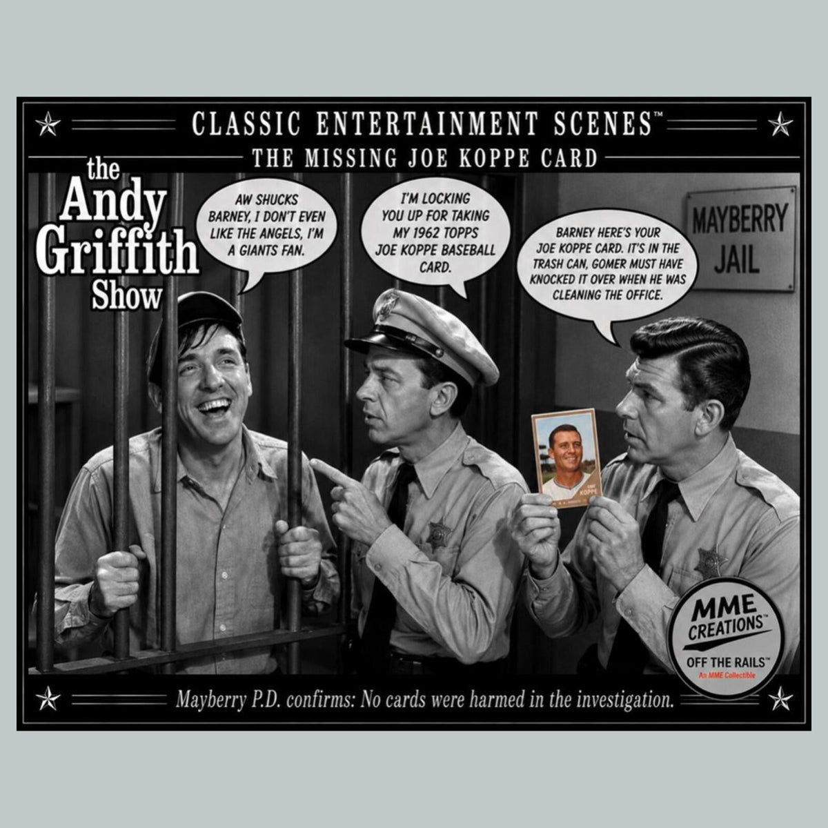 2839 Andy Griffith Show-"Gomer, Where's My Joe Koppe Card?"  8x10 Print