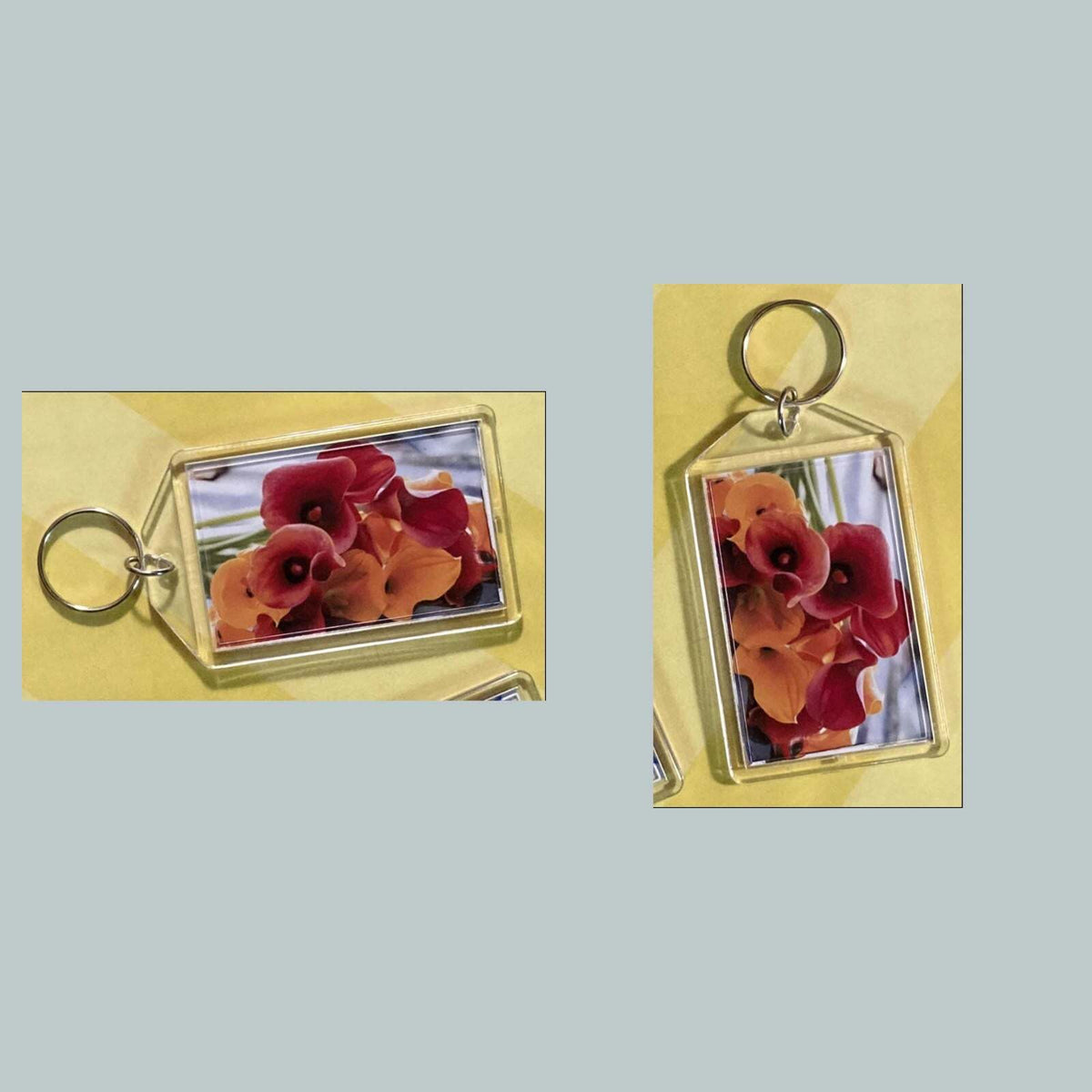 3682 Calla Lily Acrylic Keychain | Floral Keychain | Flower Lover Gift