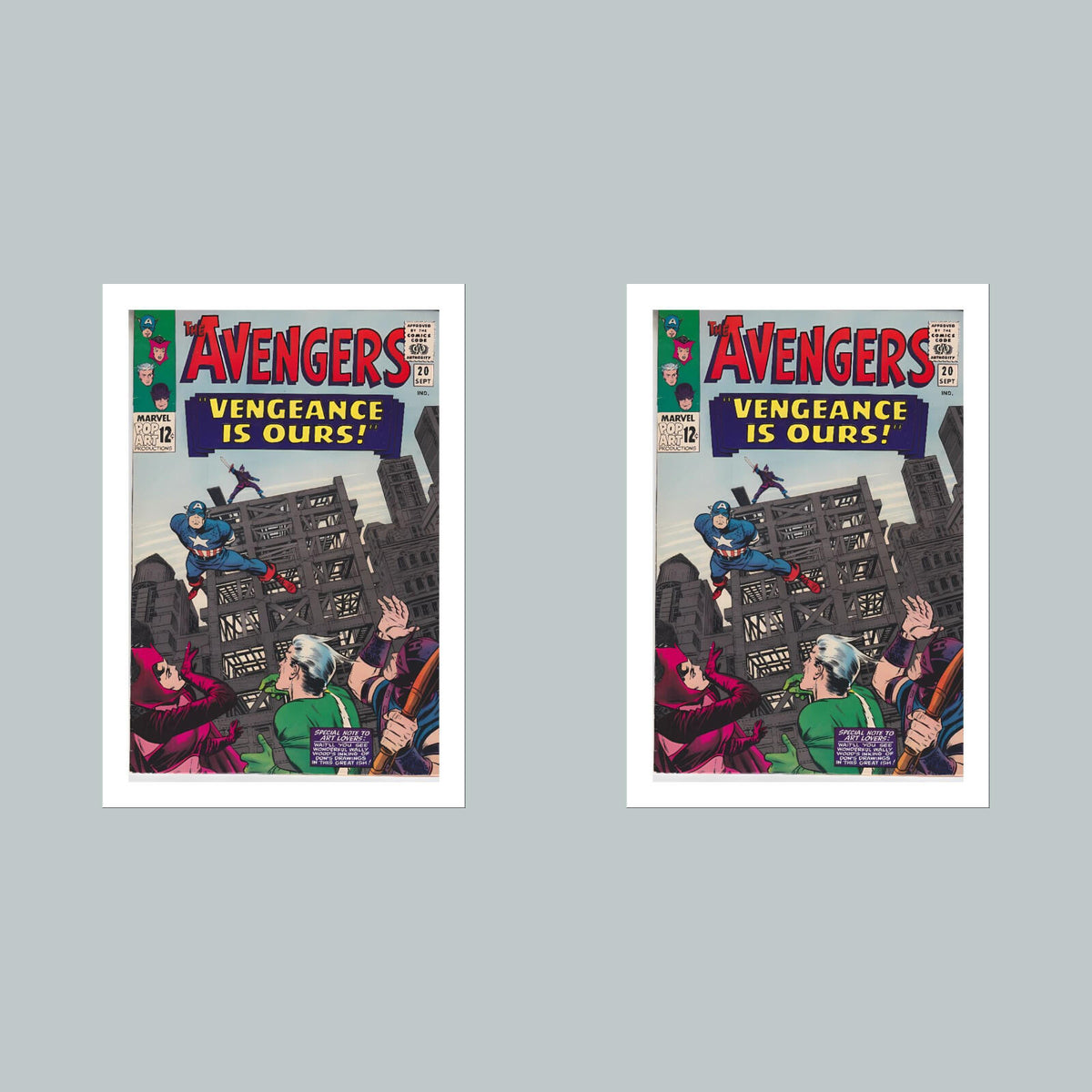 1888 Avengers 8x10 Glossy Photo Comic Book Cover Fast-Secure Shipping