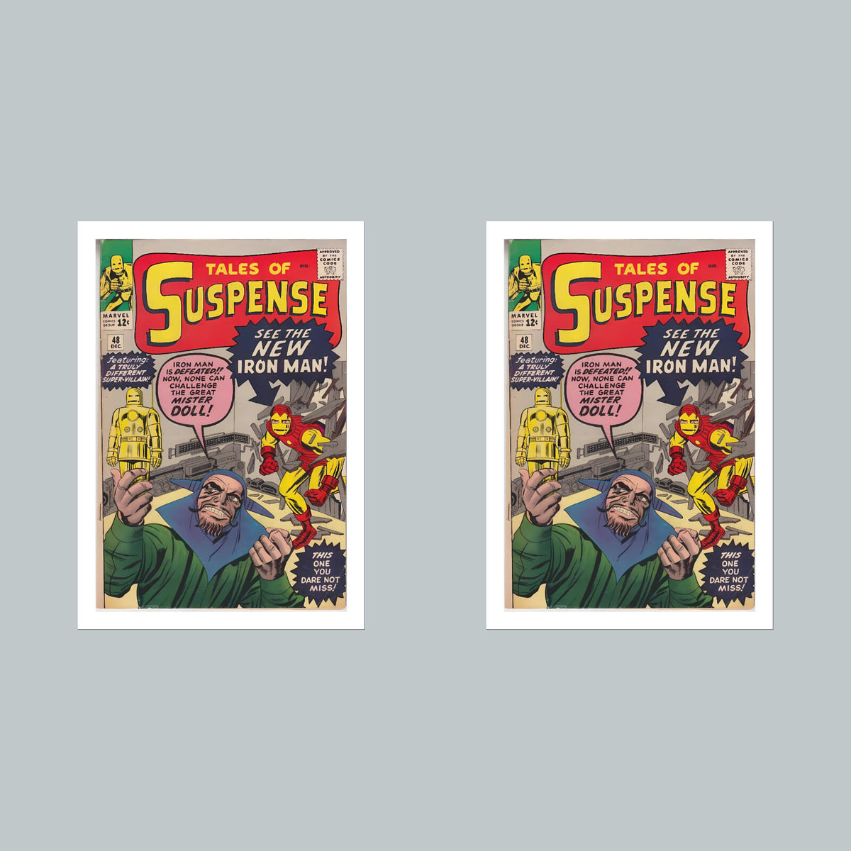 2450 Tales Of Suspense 8x10 Glossy Photo Comic Book CoverFast-Secure Shipping